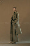 MUTEDANCE long tie jacket MD23FW61 olive PM107